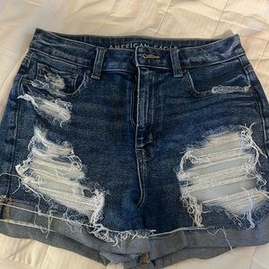 American eagle mom Jean shorts
